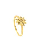 Laureline gouden koperen ring
