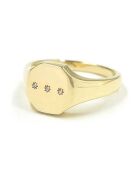 Honorine gouden koperen ring