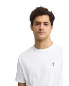 T-Shirt à manches courtes en coton Kévin white