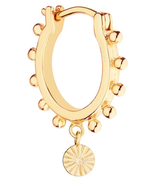 Ohrringe Livie aus goldfarbenem Messing