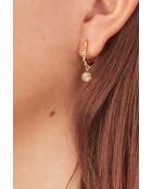 Pendientes Livie en oro y latón