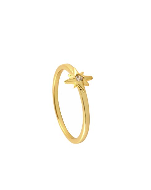 Samya gouden koperen ring