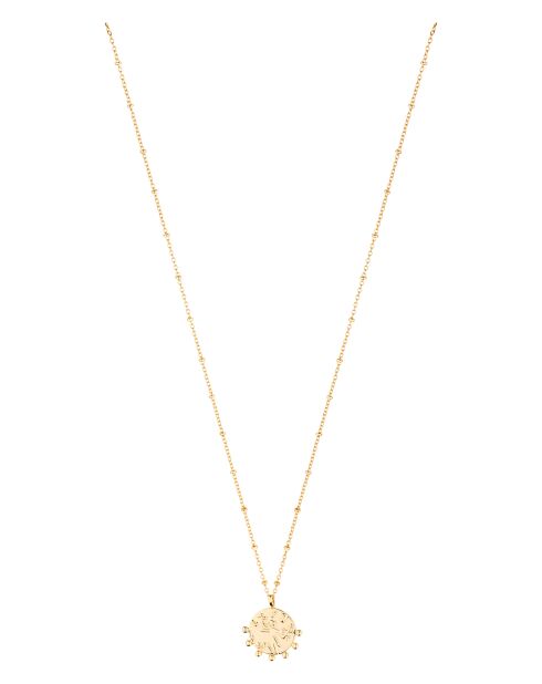 Collier Constance en laiton doré