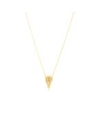 Collier Ling en laiton doré