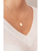 Collier Cléopatre en laiton doré