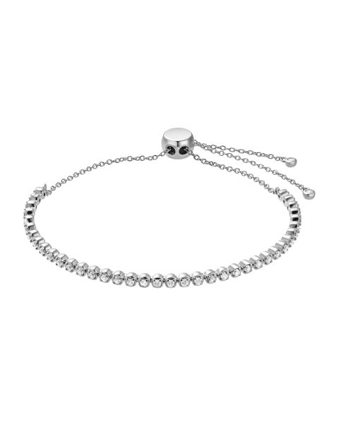 Irene S armband in zilver-messing