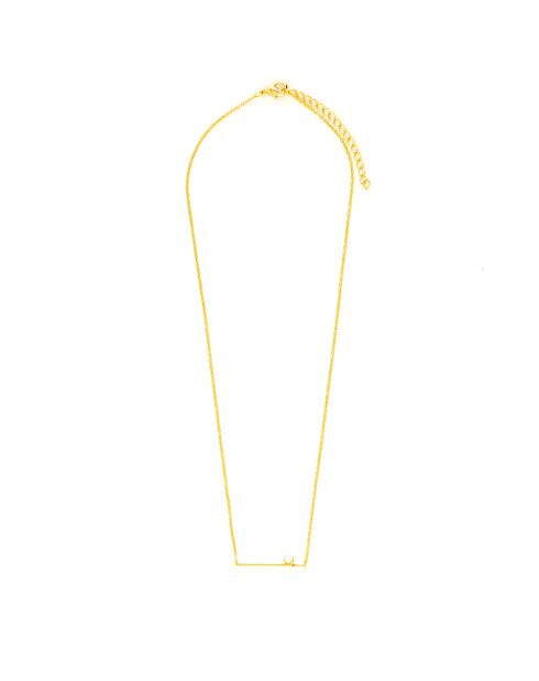 Collar Bonnie de latón dorado