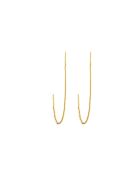Orecchini Dora in ottone dorato