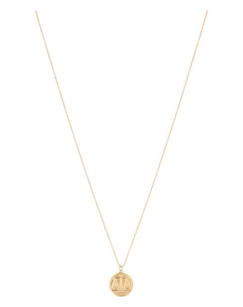 LIBRA Halskette aus Goldmessing