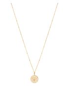 Isabella halsketting in goud/roze messing