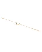 Rosalia gouden koperen armband