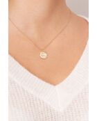 Collana CAPRICORN in ottone dorato