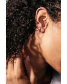 Boucles d'oreilles Evy en laiton dorées