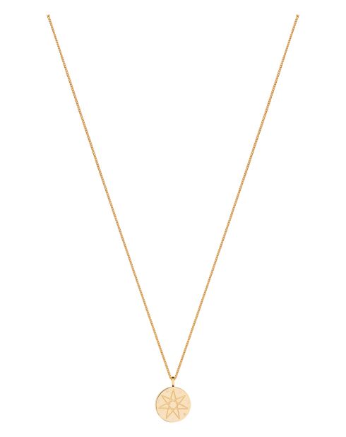 Collier Louise en laiton doré