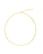 Collier Rosario en laiton doré