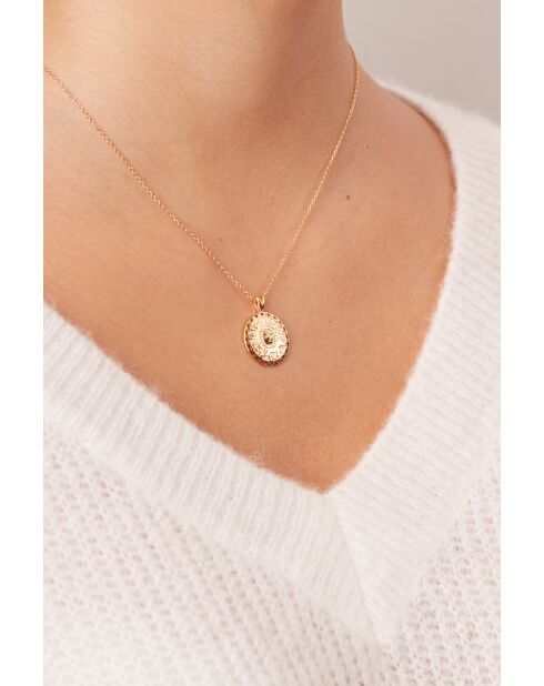 Collier Adélaïde en laiton doré