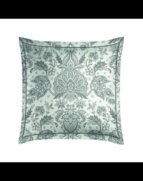 Federa per cuscino Persian Elegance in raso di cotone beige - 2x (63x63 cm)