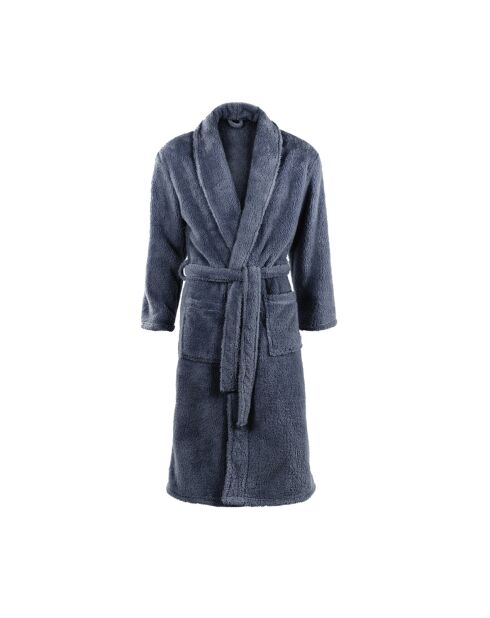 Robe de chambre teddy  bleue