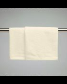 Asciugamani in cotone pettinato LT Oasis avorio - 2x (45x45 cm)