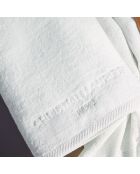 Gant de toilette coton peigné LT Oasis blanc - 6x(15x21 cm)