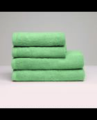LT Oasis Handtuch aus gekämmter Baumwolle und Badetuch Salbeigrün - 2x (50x100 cm)