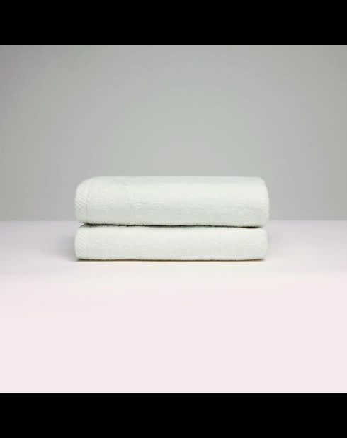 Asciugamano da bagno LT Oasis in cotone pettinato bianco - 2x (70x140 cm)