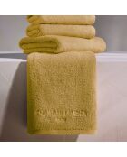 Gant de toilette coton peigné LT Oasis jaune moutarde - 6x(15x21 cm)