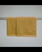 Asciugamani in cotone pettinato LT Oasis giallo senape - 2x (45x45 cm)