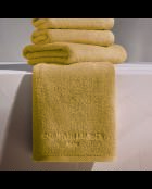 Asciugamano da bagno LT Oasis in cotone pettinato giallo senape - 2x (70x140 cm)