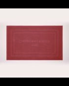 19 Designer-Badematte aus Baumwolle, 60 x 100 cm, Terrakotta