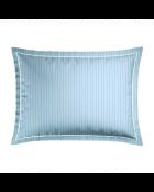 Set di 2 federe in cotone percalle Grenoble blu chiaro - 2x (50x70 cm)