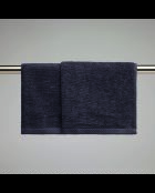Asciugamani in cotone pettinato grigio scuro LT Oasis - 2x (45x45 cm)