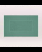 Tappeto da bagno di design in cotone 18 verde bottiglia - 50x70 cm