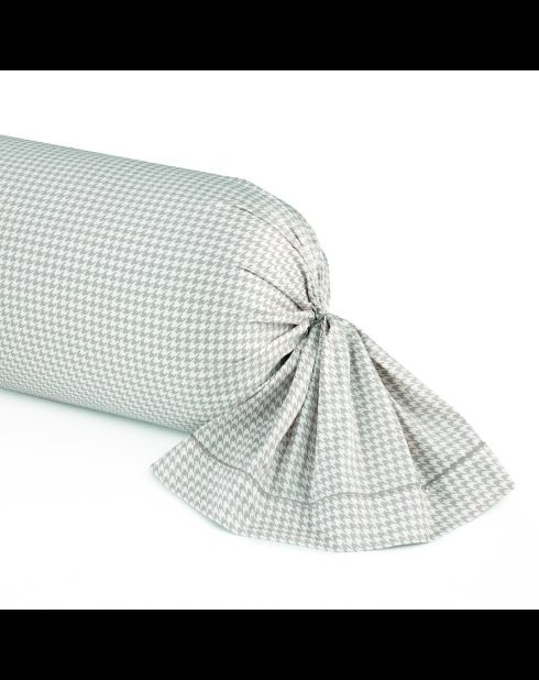 Custodia Gallina in raso di cotone taupe - 43x210 cm