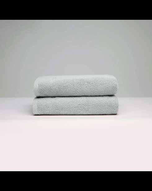 Serviette coton peigné LT Oasis sable - 2x(50x100 cm)