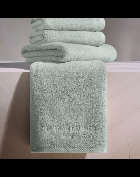 Serviette coton peigné LT Oasis sable - 2x(50x100 cm)