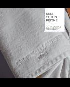 Serviette coton peigné LT Oasis sable - 2x(50x100 cm)