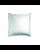 Federa in raso di cotone Queen grigio/bianco