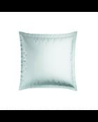 Set de 2 taies d'oreiller satin de coton rayure tissé dobby Jacquard blanc 01