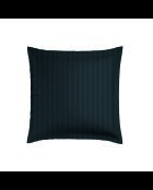 Set de 2 taies d'oreiller satin de coton rayure tissé dobby Jacquard gris 03