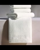 LT Oasis witte handdoek van gekamd katoen + badlaken - 2x (50x100 cm) + 2x (70x140 cm)