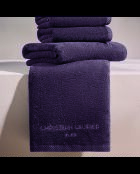 Asciugamano per ospiti in cotone pettinato viola LT Oasis - 4x (30x30 cm)