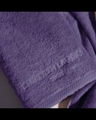 Asciugamano per ospiti in cotone pettinato viola LT Oasis - 4x (30x30 cm)