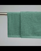 Asciugamani LT Oasis in cotone pettinato verde bottiglia - 2x (45x45 cm)