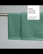 Asciugamani LT Oasis in cotone pettinato verde bottiglia - 2x (45x45 cm)