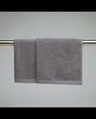 Asciugamani in cotone pettinato marrone LT Oasis - 2x (45x45 cm)