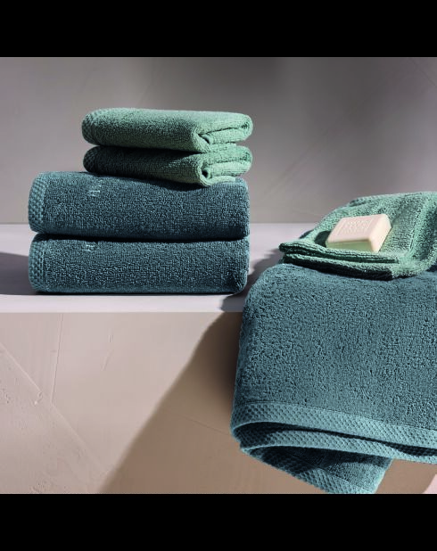 LT Oasis Handtuch aus gekämmter Baumwolle, preußischblau, 2 x 50 x 100 cm