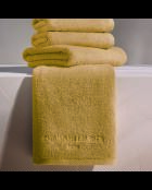 Asciugamano in cotone pettinato LT Oasis giallo senape - 2x (50x100 cm)