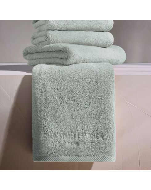 Gant de toilette coton peigné LT Oasis sable - 6x(15x21 cm)