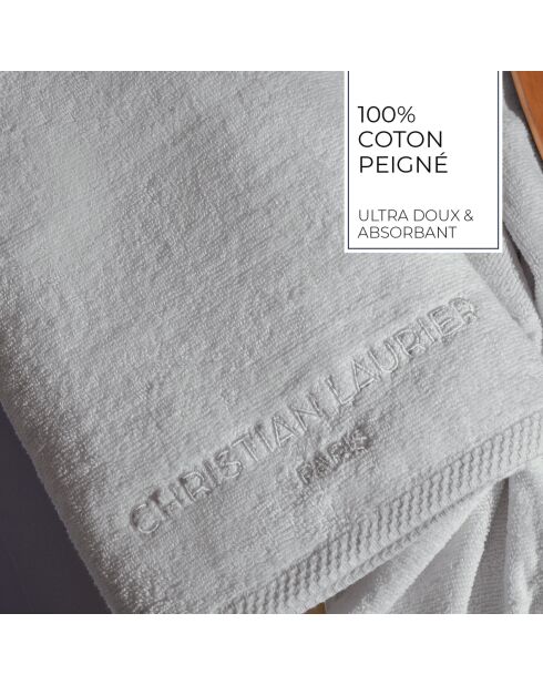 Gant de toilette coton peigné LT Oasis sable - 6x(15x21 cm)
